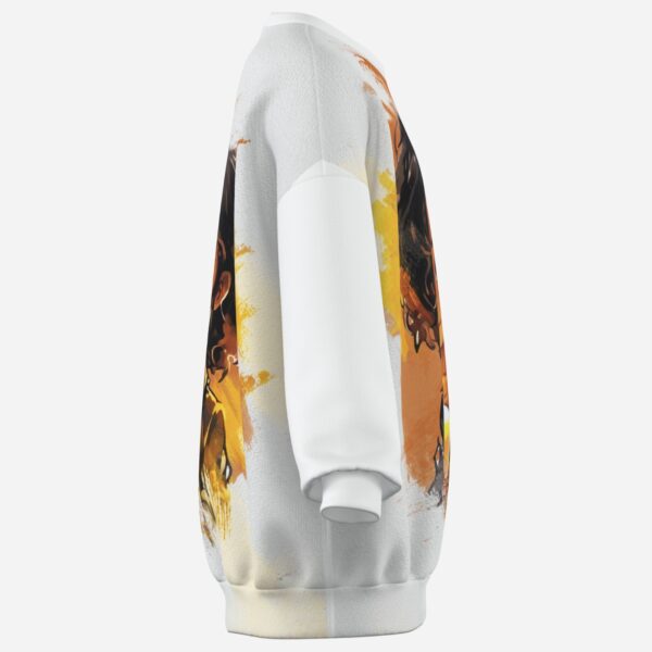 All-Over Print Girl's Sweatshirt Drop Shoulder Air Layer 230 GSM - Image 6