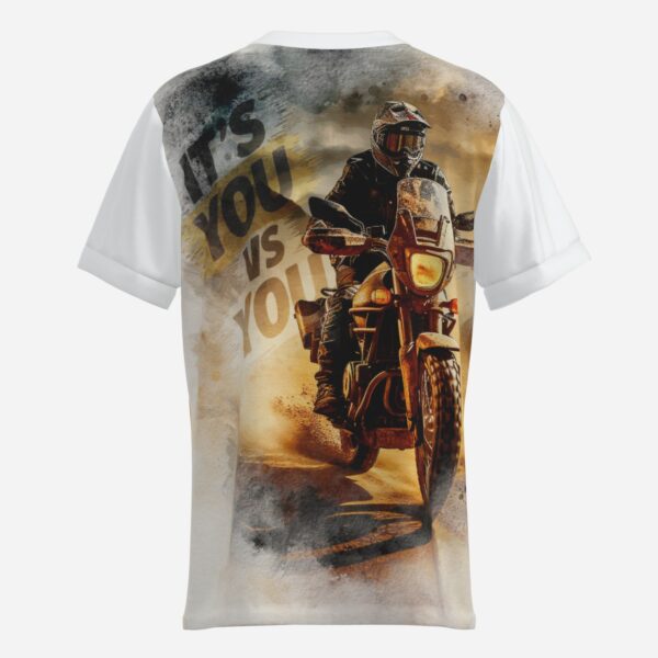 All-Over Print Men's Soccer Jersey T-Shirt V Neck Soft & Quick Dry - Image 4