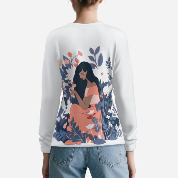 All-Over Print Women's Cooling Sun Protection Shirt-Polyester Cool Feeling 180 GSM - Image 2