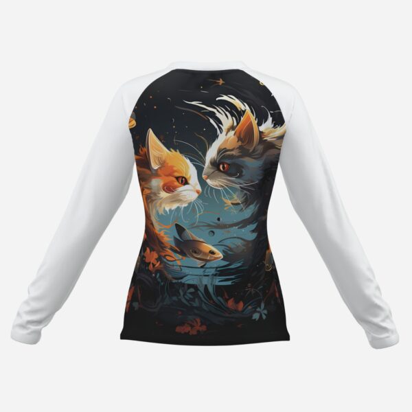 All-Over Print Women's Cooling Sun Protection Shirt-Polyester Cool Feeling 180 GSM - Image 4