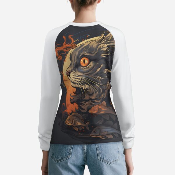 All-Over Print Women's Cooling Sun Protection Shirt-Polyester Cool Feeling 180 GSM - Image 2