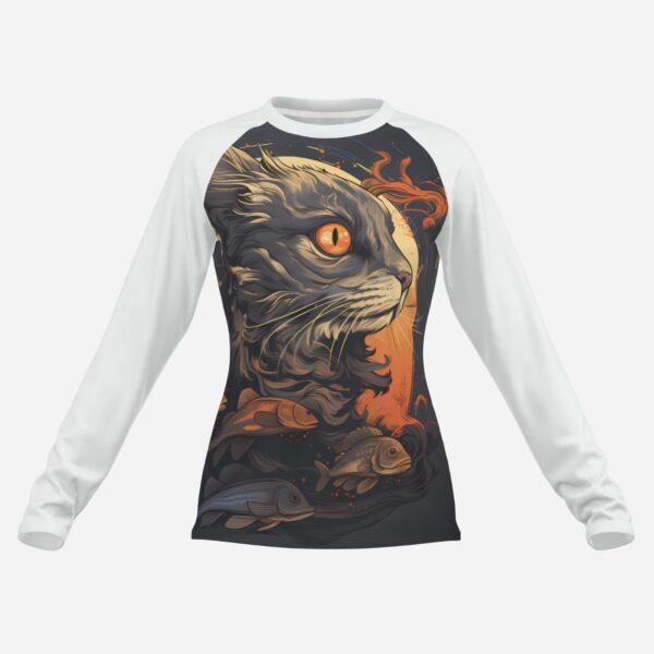 All-Over Print Women's Cooling Sun Protection Shirt-Polyester Cool Feeling 180 GSM - Image 3