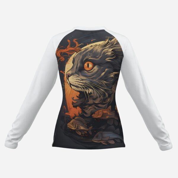 All-Over Print Women's Cooling Sun Protection Shirt-Polyester Cool Feeling 180 GSM - Image 4