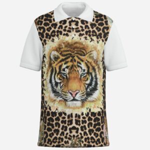 All-Over Print Men's Polo Shirt Golf Jersey-Mi Tong Mesh 140 GSM