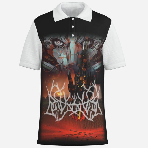 All-Over Print Men's Polo Shirt Golf Jersey-Mi Tong Mesh 140 GSM