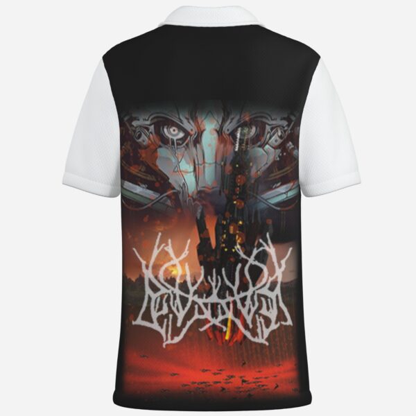 All-Over Print Men's Polo Shirt Golf Jersey-Mi Tong Mesh 140 GSM - Image 2