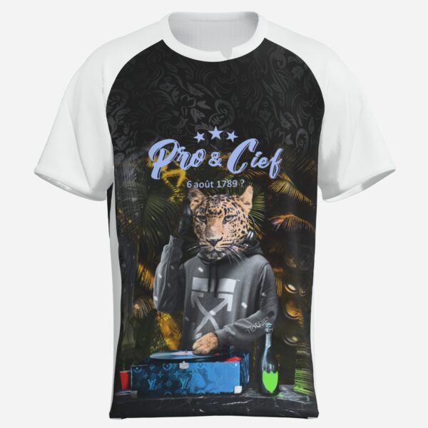 All-Over Print Men's Patchwork Athletic T-Shirt-Imitation Cotton 170 GSM - Image 3