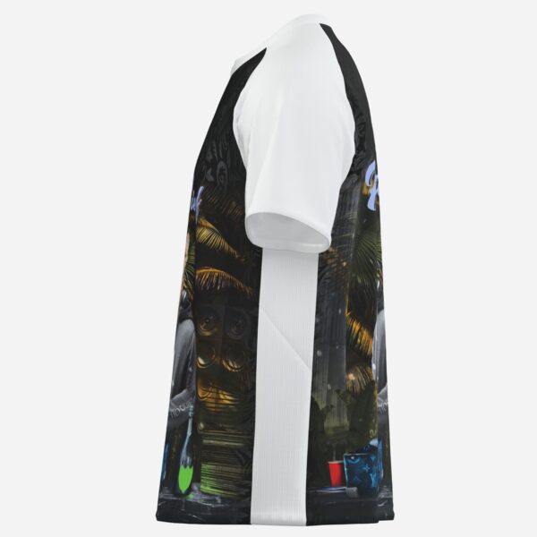 All-Over Print Men's Patchwork Athletic T-Shirt-Imitation Cotton 170 GSM - Image 5