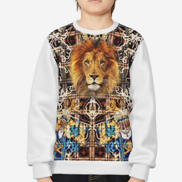 All-Over Print Boy's Sweatshirt-Air Layer 230 GSM