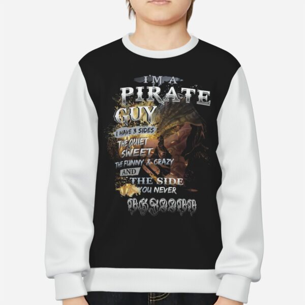 All-Over Print Boy's Sweatshirt-Air Layer 230 GSM