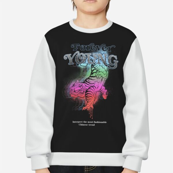 All-Over Print Boy's Sweatshirt-Air Layer 230 GSM
