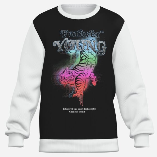 All-Over Print Boy's Sweatshirt-Air Layer 230 GSM - Image 3
