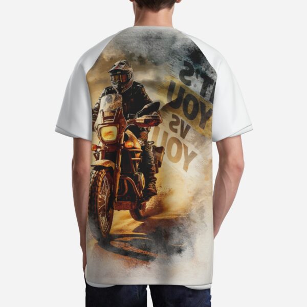 All-Over Print Men's Soccer Patchwork Jersey Quick Dry & Soft T-Shirt - Image 2
