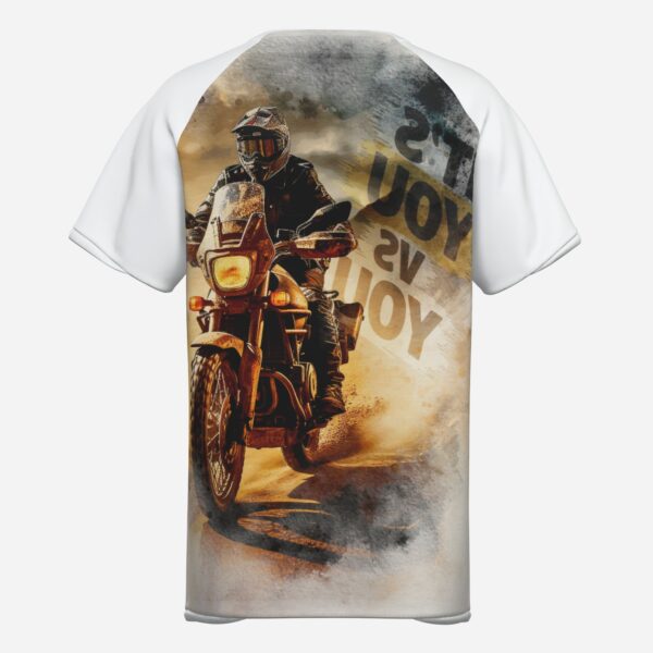 All-Over Print Men's Soccer Patchwork Jersey Quick Dry & Soft T-Shirt - Image 4