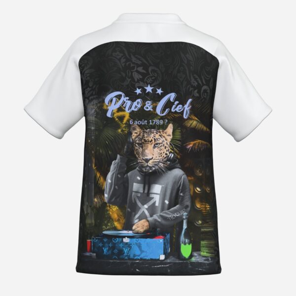 All-Over Print Boy's Zipper Baseball Jersey Shirt Short Sleeve - Image 6