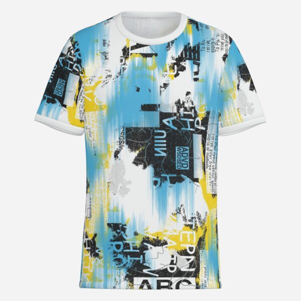 All-Over Cotton Print Men's Premium T-Shirt