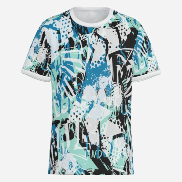 All-Over Cotton Print Men's Premium T-Shirt