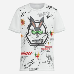 All-Over Cotton Print Men's Premium T-Shirt