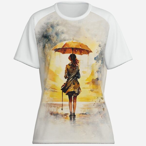 All-Over Cotton Print Women's T-Shirt