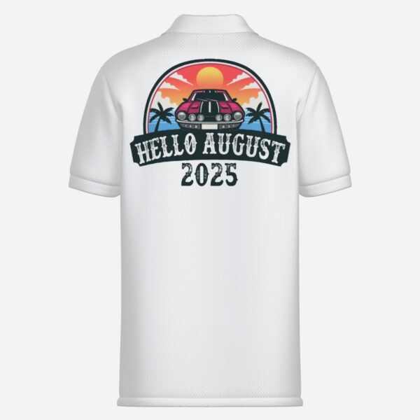 All-Over Print Men's Short Sleeve POLO Shirt With Pocket-Mi Tong Mesh 140 GSM - Image 2