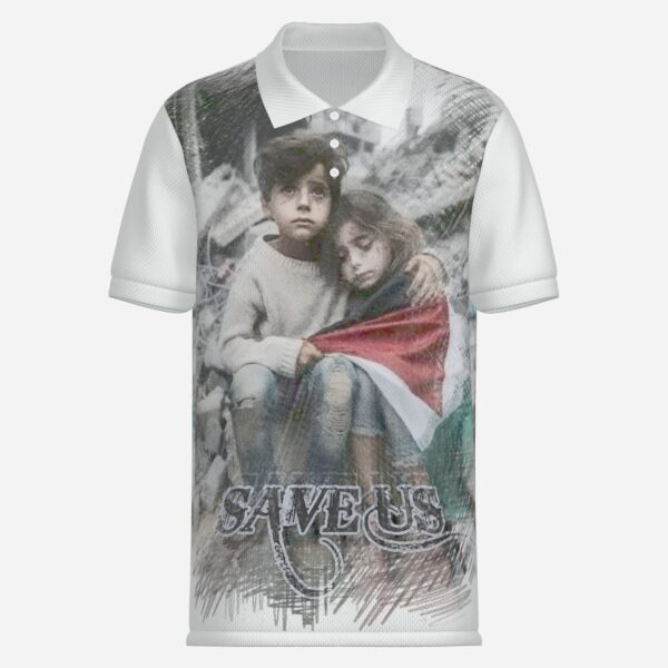 All-Over Print Men's Short Sleeve POLO Shirt With Pocket-Mi Tong Mesh 140 GSM