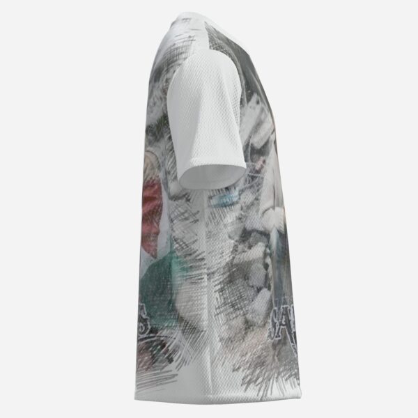 All-Over Print Men's O Neck T-Shirt-Reinforced Neckline-Mi Tong Mesh 140 GSM - Image 4