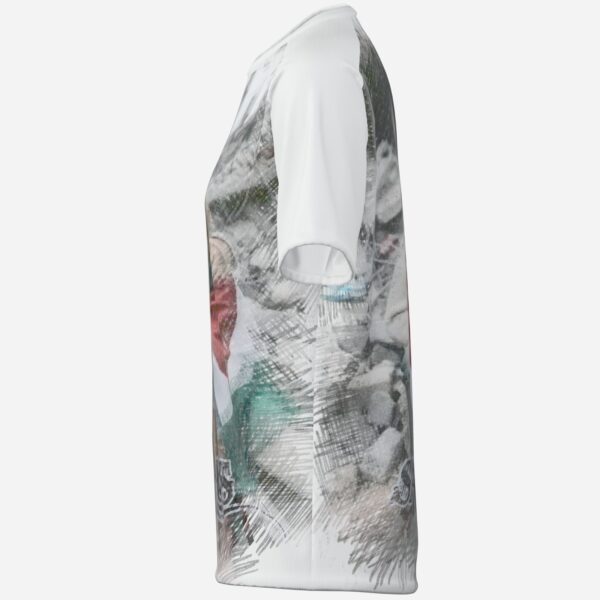 All-Over Cotton Print Women's T-Shirt - Image 3