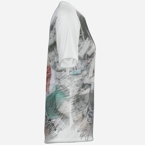 All-Over Cotton Print Women's T-Shirt - Image 4