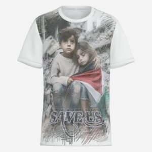 All-Over Cotton Print Men's Premium T-Shirt