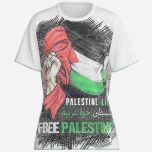 All-Over Cotton Print Women's T-Shirt