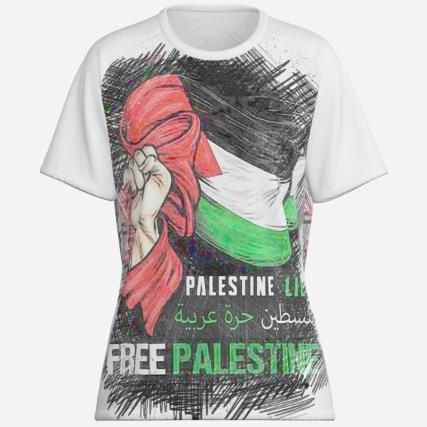 All-Over Cotton Print Women's T-Shirt