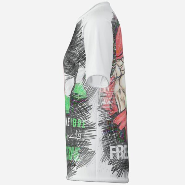 All-Over Cotton Print Women's T-Shirt - Image 3