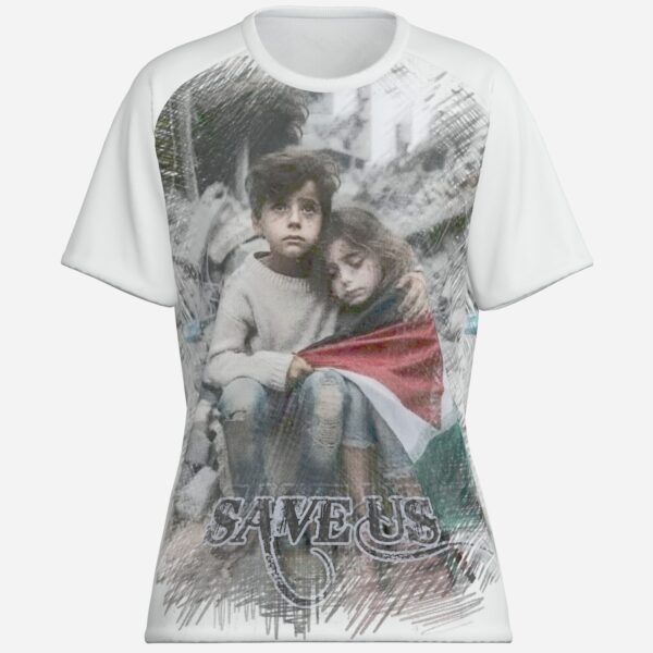 All-Over Cotton Print Women's T-Shirt