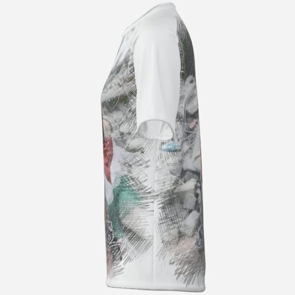 All-Over Cotton Print Women's T-Shirt - Image 3