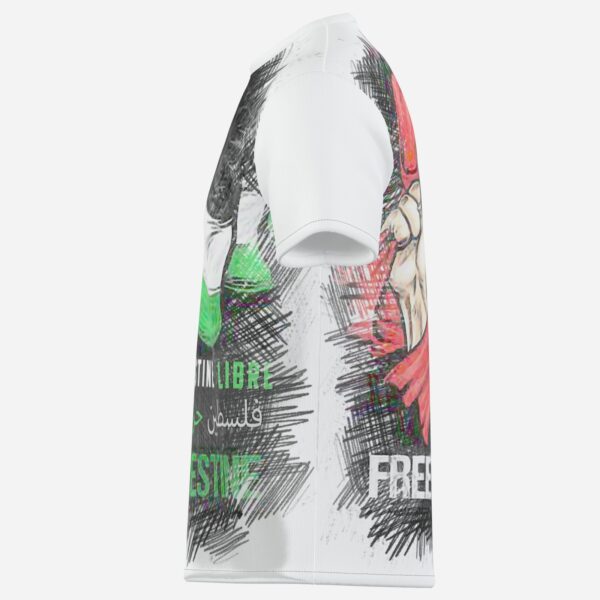 All-Over Cotton Print Men's T-Shirt O Neck - Image 3
