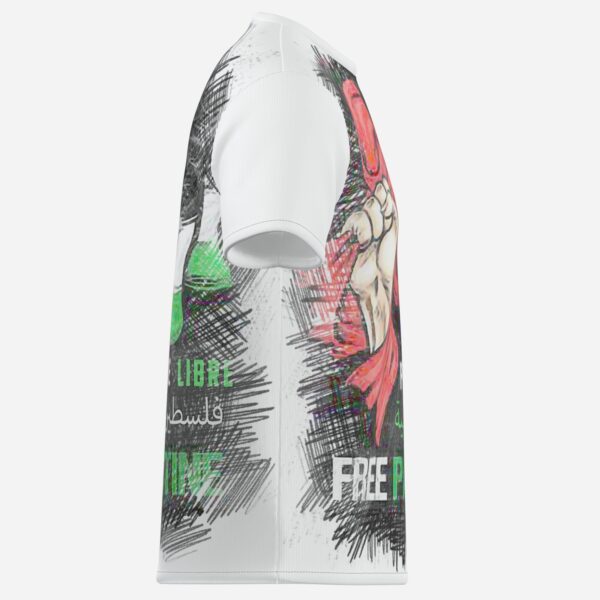 All-Over Cotton Print Men's T-Shirt O Neck - Image 4