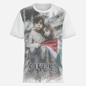 All-Over Cotton Print Men's Premium T-Shirt