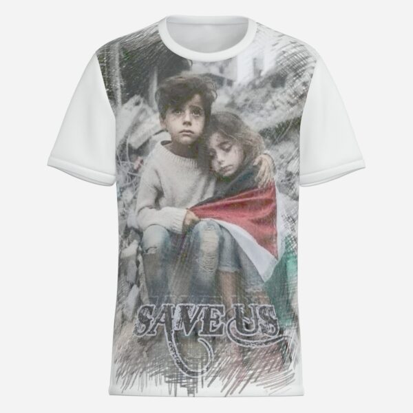 All-Over Cotton Print Men's Premium T-Shirt