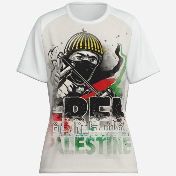 All-Over Cotton Print Women's T-Shirt