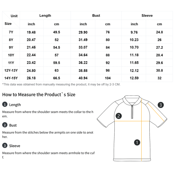 All-Over Print Boy's Zipper Baseball Jersey Shirt Short Sleeve - Image 10