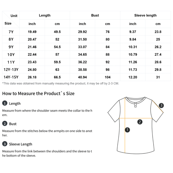 All-Over Print Boy's Baseball T-Shirt Short Sleeve-Milk Silk 250 GSM - Image 8