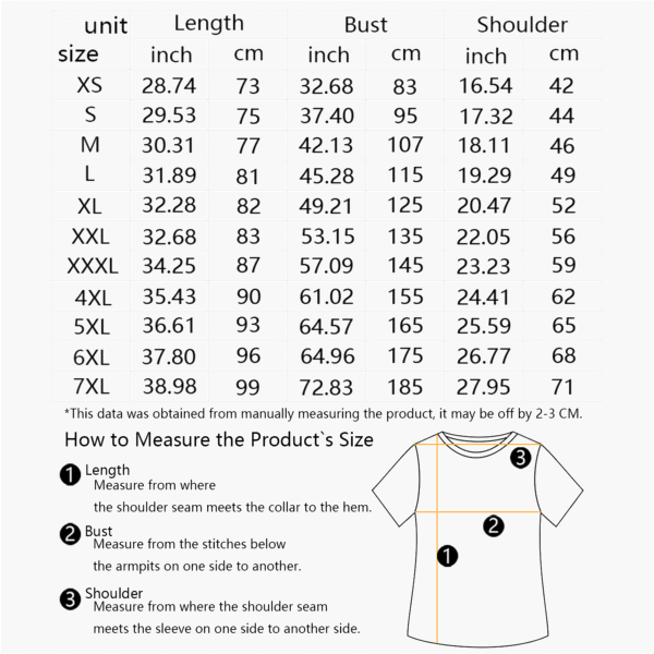 All-Over Cotton Print Men's T-Shirt O Neck - Image 6
