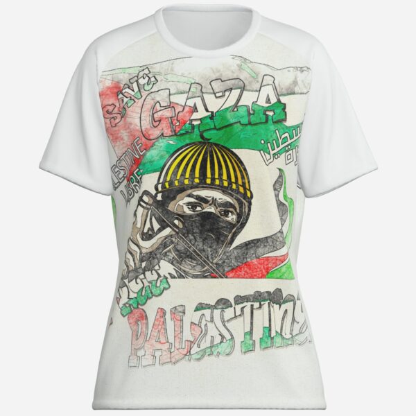 All-Over Cotton Print Women's T-Shirt