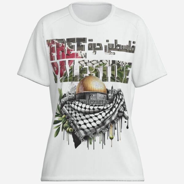 All-Over Cotton Print Women's T-Shirt