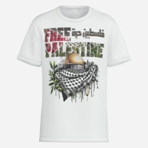 All-Over Cotton Print Men's Premium T-Shirt