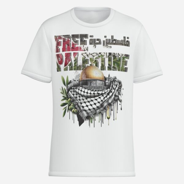 All-Over Cotton Print Men's Premium T-Shirt