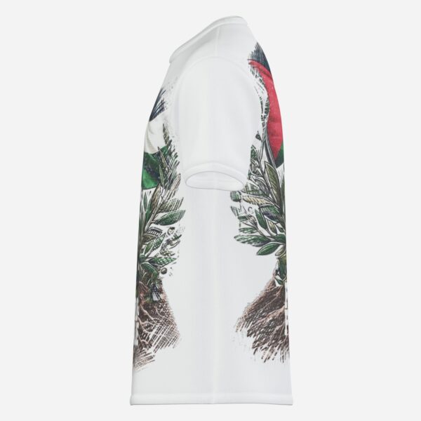 All-Over Cotton Print Men's Premium T-Shirt - Image 3