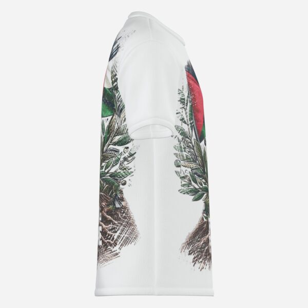All-Over Cotton Print Men's Premium T-Shirt - Image 4