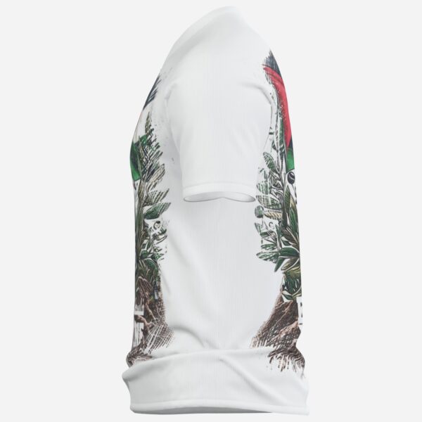 All-Over Cotton Print Men's Sweatshirt V Neck - Image 3