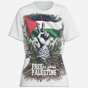 All-Over Cotton Print Women's T-Shirt